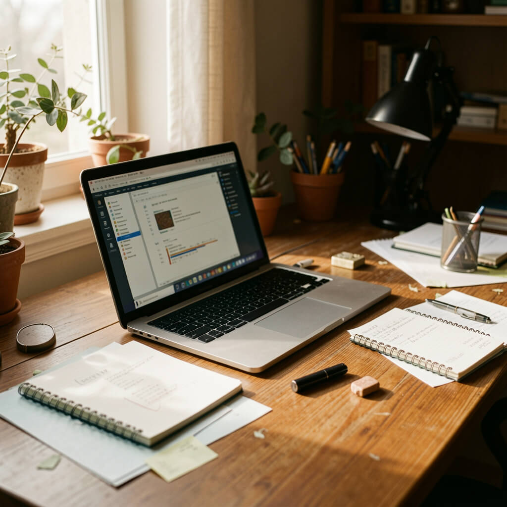 Votre bureau à la maison nuit à votre concentration