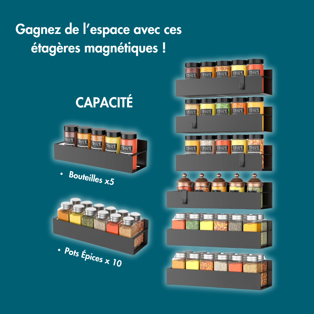 Étagère À Épices Magnétique