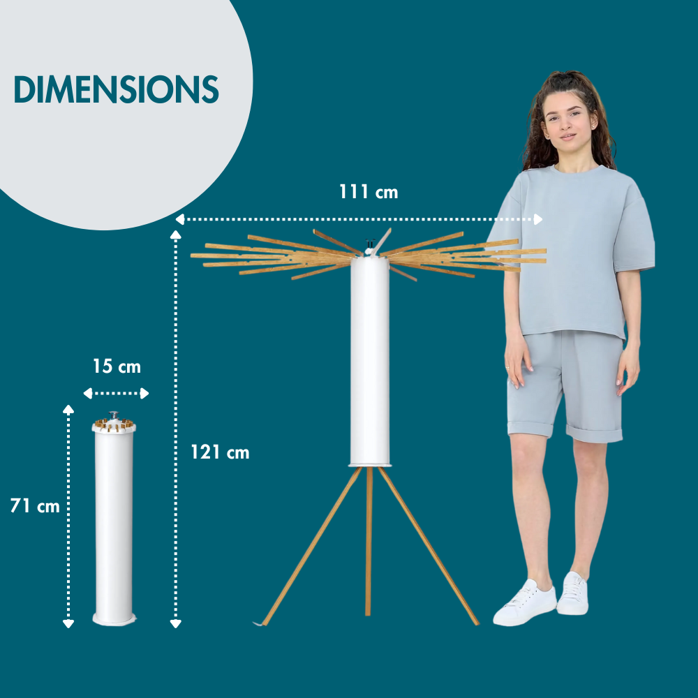 Étendoir À Linge Pliable