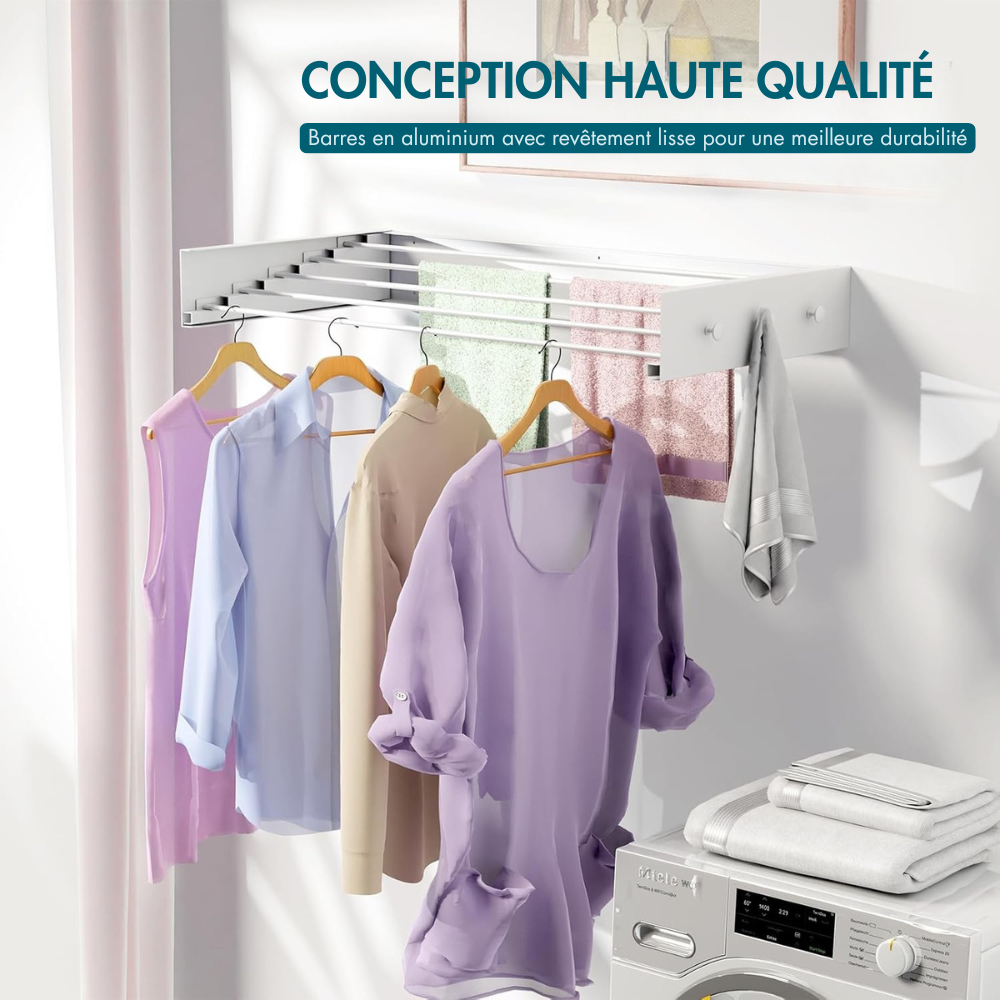 Étendoir Mural Pliable