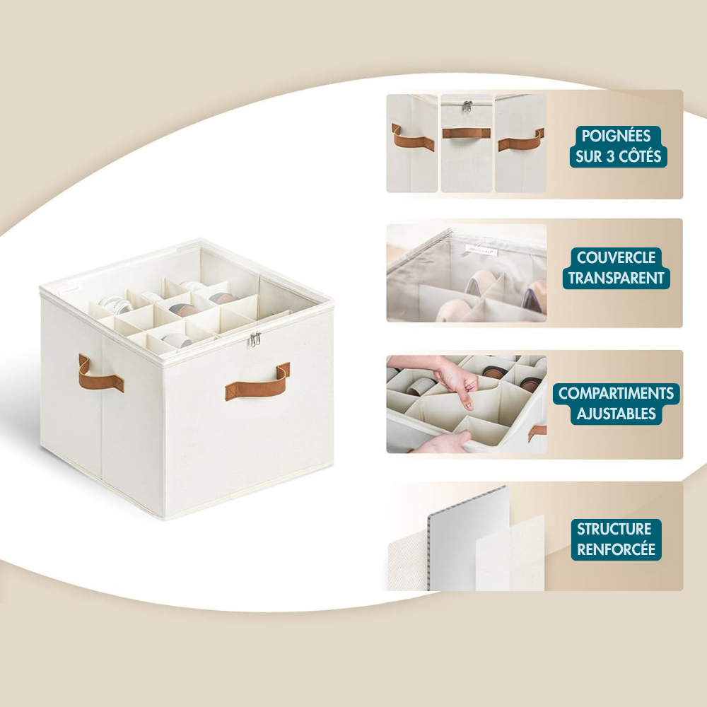 Organisateur Chaussures Pliable Et Modulable