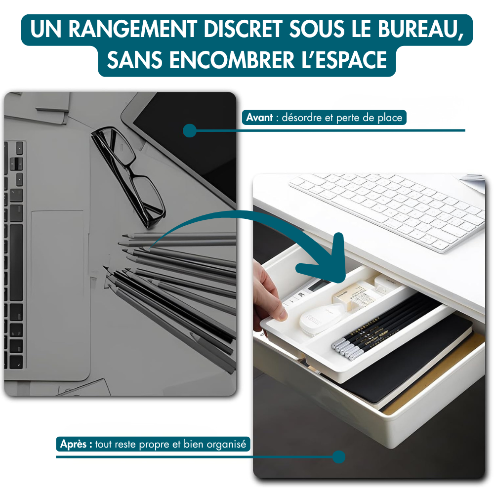 Organisateur De Bureau Coulissant