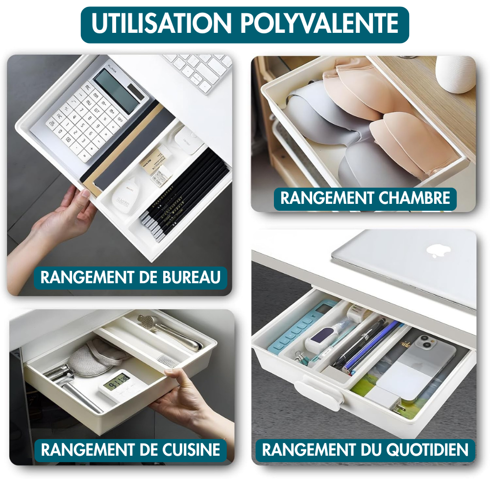 Organisateur De Bureau Coulissant