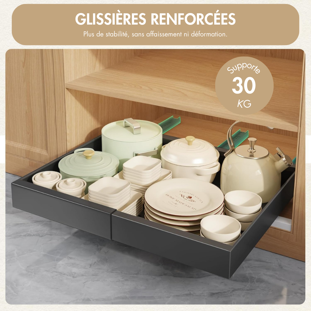 Organisateur De Placard Coulissant & Extensible