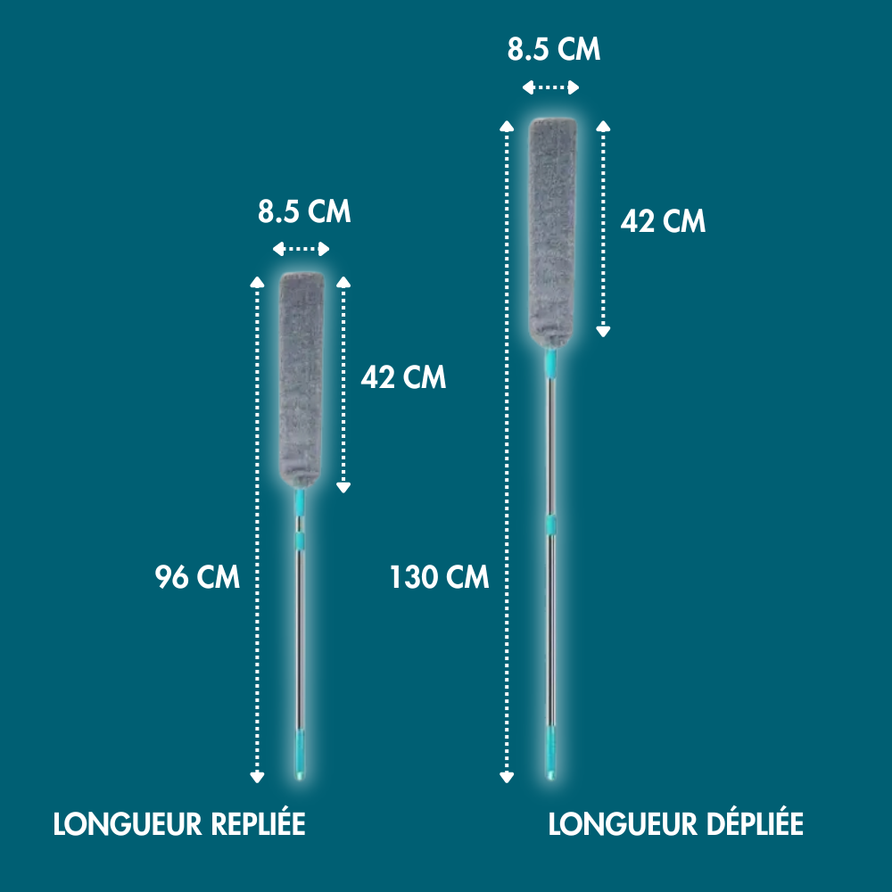 Plumeau Télescopique Flexible