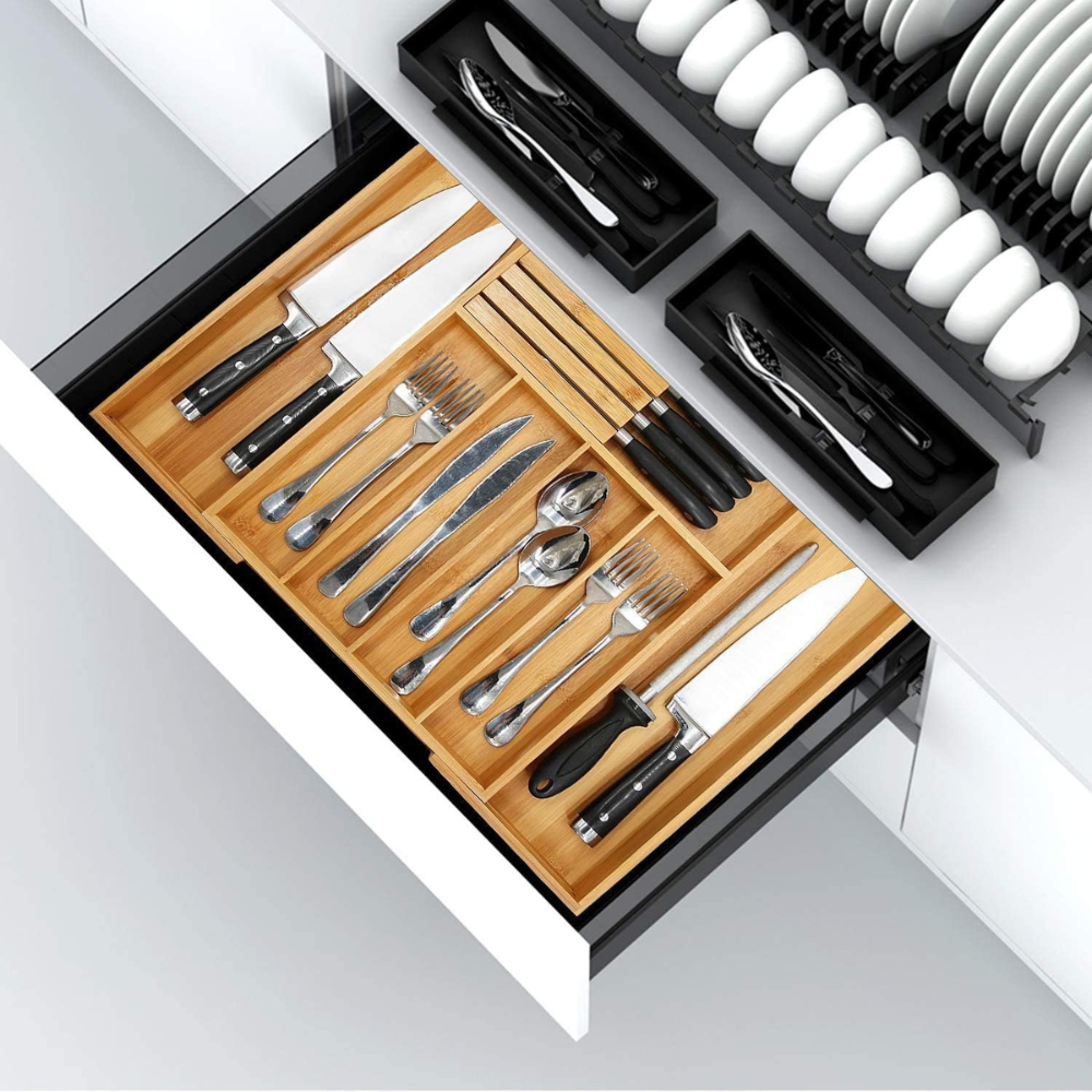 Range Couvert Tiroir Extensible