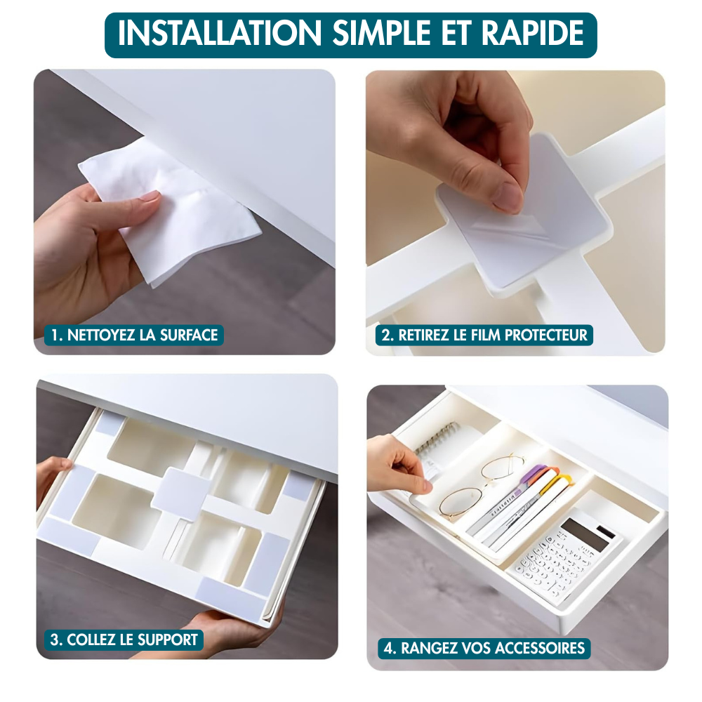 Organisateur De Bureau Coulissant