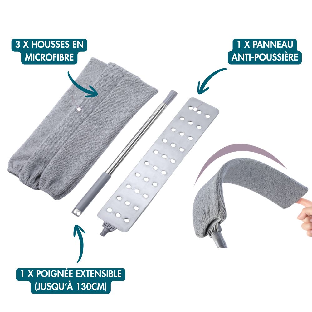 Plumeau Télescopique Flexible