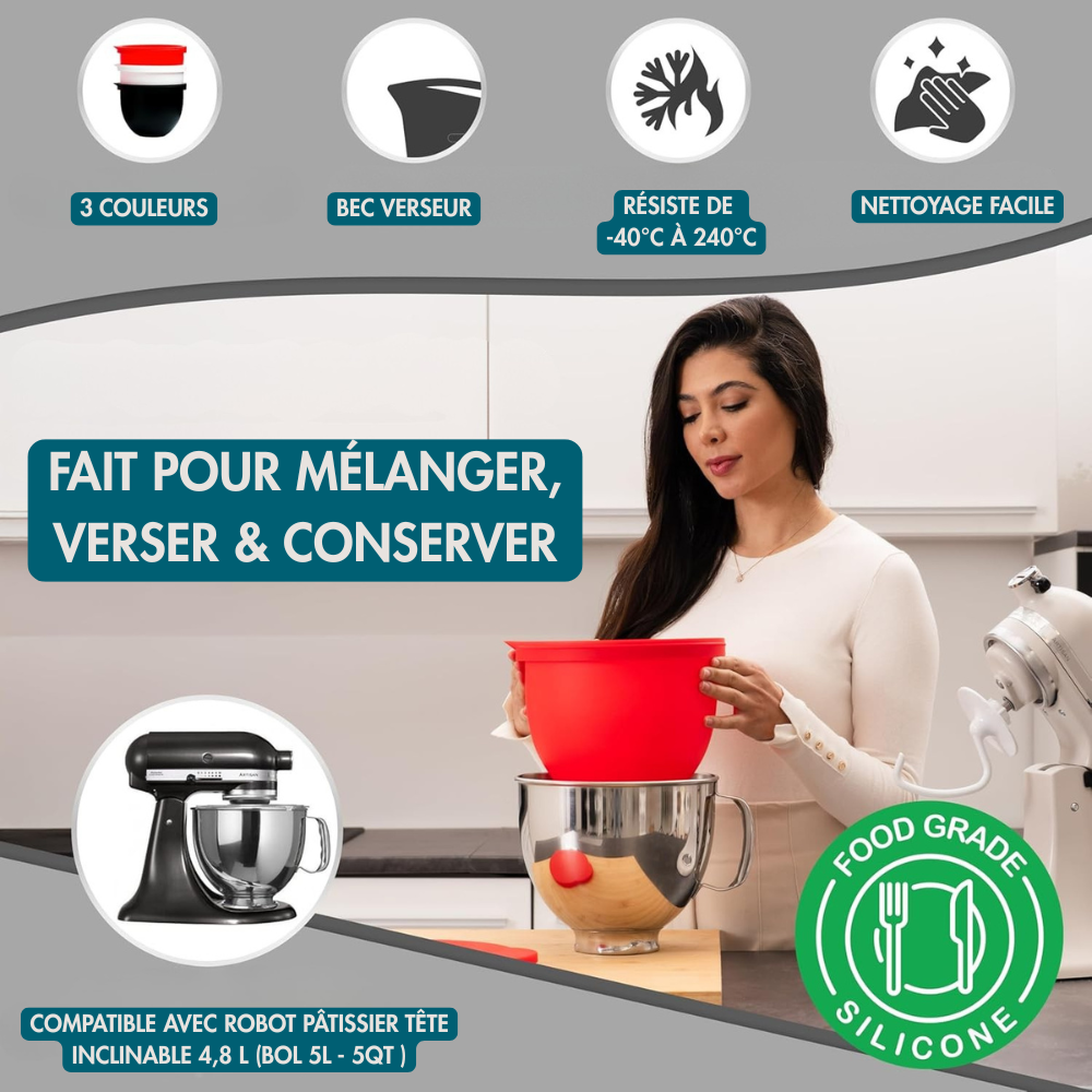 Protection En Silicone Pour Robot Pâtissier