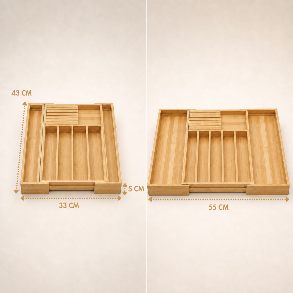 Range Couvert Tiroir Extensible
